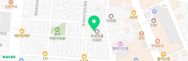 용전동한울아파트 놀이터 지도 이미지