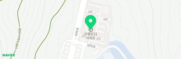 마젤란21아파트 놀이터 지도 이미지