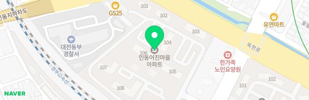 어진마을아파트 중앙유아 놀이터 지도 이미지