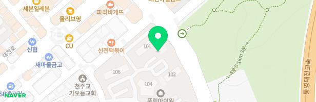 은어송마을1단지 101동 놀이터 지도 이미지