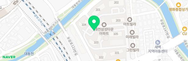 삼성타운 1단지 105동 놀이터 지도 이미지