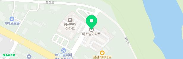 미소빌 아파트 어린이놀이터 지도 이미지