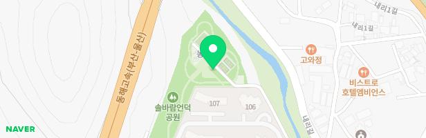 솔바람언덕공원 지도 이미지