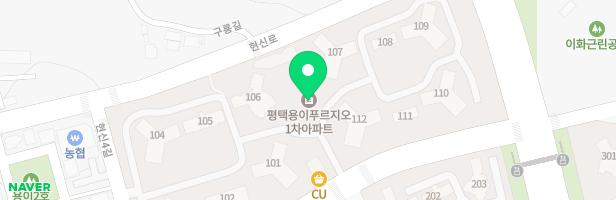용이푸르지오아파트 어린이놀이터2(108동 앞) 지도 이미지