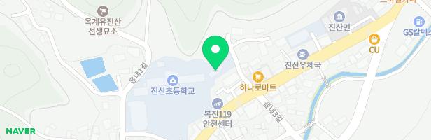 진산초등학교 놀이시설 지도 이미지