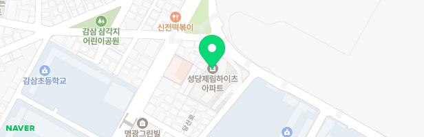 성당제림 하이츠 놀이터 지도 이미지