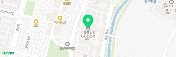보국웰리치 103동 놀이터 지도 이미지