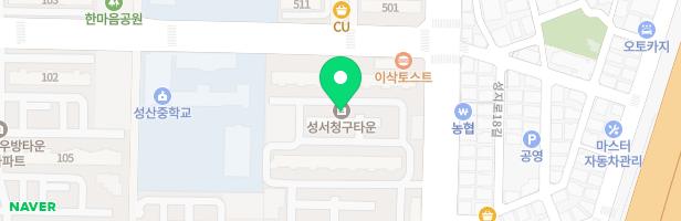 성서청구타운 놀이터2(105동 뒤) 지도 이미지