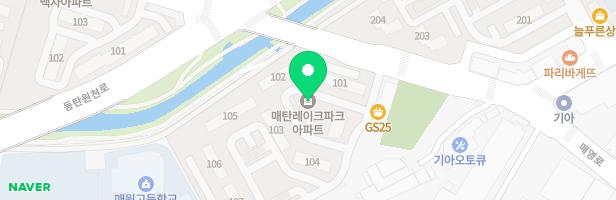 매탄레이크파크아파트 2 놀이터 지도 이미지