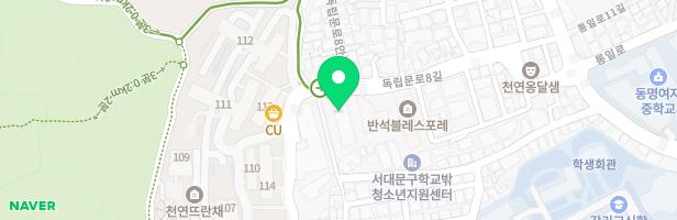 구세군서울후생원 놀이터 지도 이미지