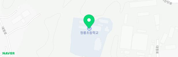 청룡초등학교병설유치원 놀이터 지도 이미지