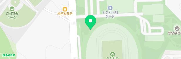 안성시종합운동장 내 놀이터 지도 이미지