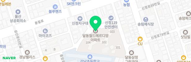 달동월드메르디앙 어린이놀이터 지도 이미지