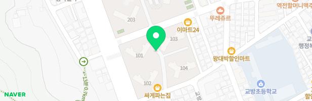 교방상록아파트 어린이놀이터1 지도 이미지