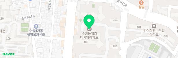 태영아파트 105동 놀이터 지도 이미지