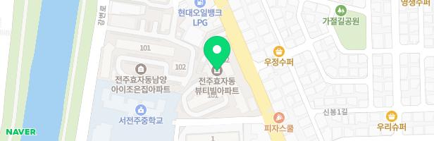 효자 뷰티빌아파트 어린이놀이터 지도 이미지