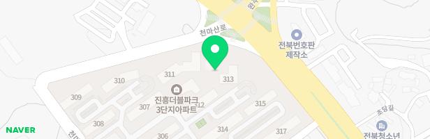 호성진흥더블파크 3단지 311동 놀이터 지도 이미지