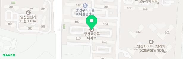 코아루아파트 어린이놀이터2 지도 이미지