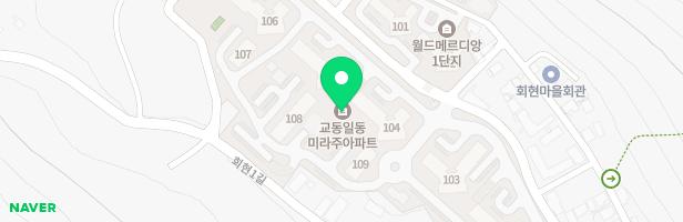 일동미라주아파트 어린이놀이터2(어울림마당) 지도 이미지