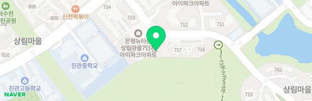 은평뉴타운 상림마을 아파트 어린이놀이터8 (716동 앞) 지도 이미지