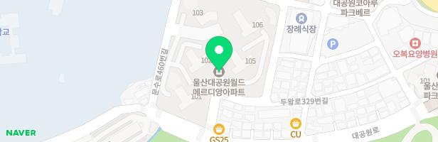 대공원월드메르디앙 어린이놀이터2 지도 이미지