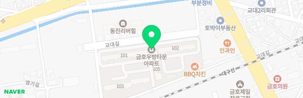 금호우방타운 놀이터 지도 이미지