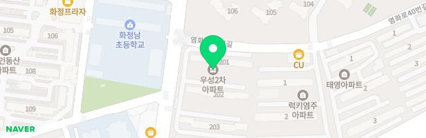 우성2차아파트 놀이터 지도 이미지