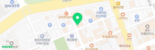 청기와 뼈따귀 해장국 고현점 놀이터 지도 이미지