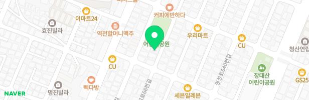 장교둑(159호)어린이공원 놀이터 지도 이미지