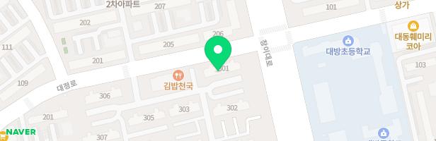 개나리3차아파트 301동 놀이터 지도 이미지