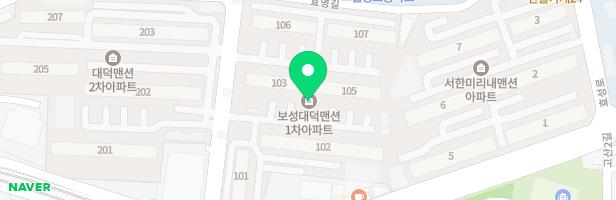 대덕1차맨션 1놀이터 지도 이미지