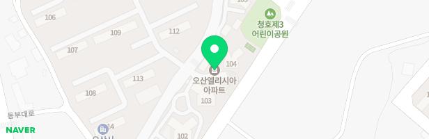 청호 엘리시아 놀이터3 지도 이미지
