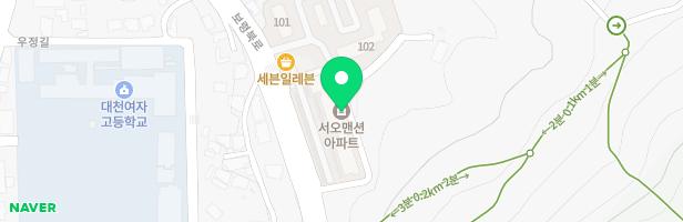 서오맨션 어린이놀이터 지도 이미지