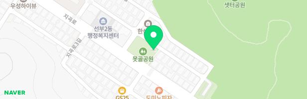 못골어린이공원놀이터 지도 이미지