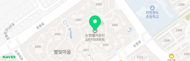 웰카운티APT 1008동 앞 어린이놀이터-1 지도 이미지
