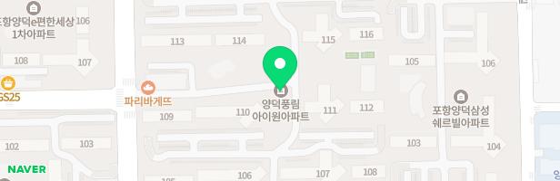 양덕풍림아이원 어린이놀이터-5 지도 이미지