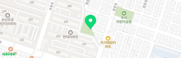 현대어린이공원 놀이시설 지도 이미지