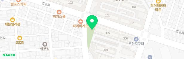 사랑어린이공원 놀이터 지도 이미지