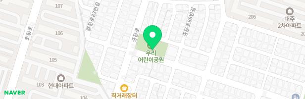 우리어린이공원 놀이터 지도 이미지