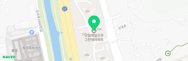 오투그란데 108동 놀이터(어린이놀이터3) 지도 이미지