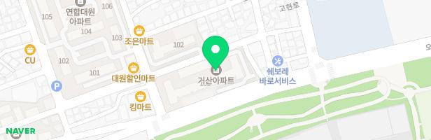 고색동 거산아파트 102동 놀이터 지도 이미지