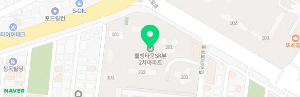 포항 SK 2차 2놀이터 지도 이미지