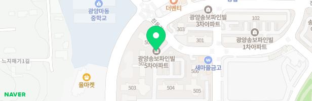 송보5차아파트 놀이터1 지도 이미지