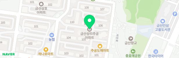 상리주공아파트 110동 앞 놀이터 지도 이미지