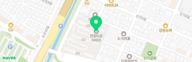 전원타운아파트 놀이터 지도 이미지