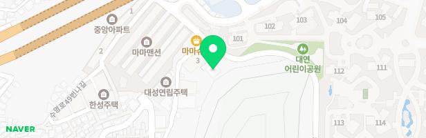 한누리 어린이집 놀이터 지도 이미지