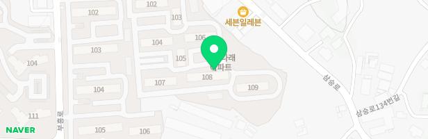 나래아파트 제1놀이터 지도 이미지