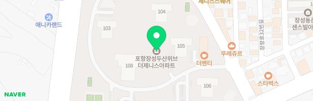 두산 위브더 제니스 실내놀이터 지도 이미지