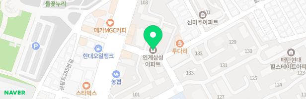 인계삼성아파트 103동 놀이터 지도 이미지