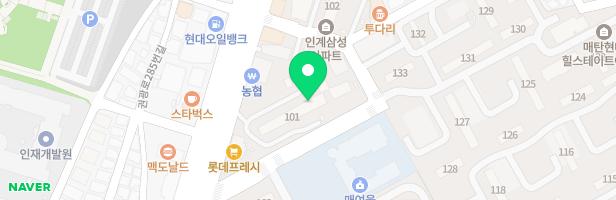 인계삼성아파트 101동 놀이터 지도 이미지